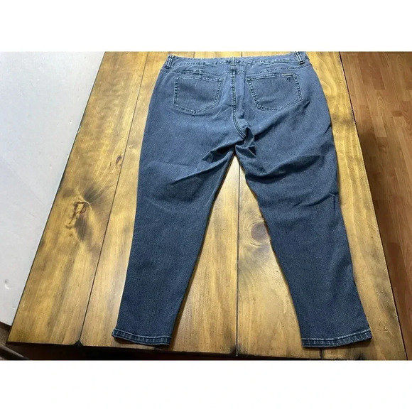 Melissa McCarthy Seven 7 Womens Size 20W Pencil Jeans Dark Wash Denim - Picture 2 of 13